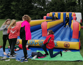 Bungee run hire for Fundraising 