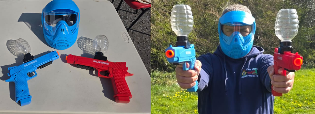 Orbi gel master gun hire