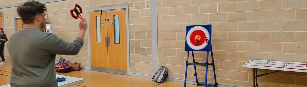 soft axe throwing hire