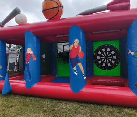 3-in-1 Inflatable Sports Game Wales
