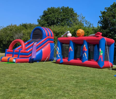 Inflatable 3-in-1 Game Hire South Wales