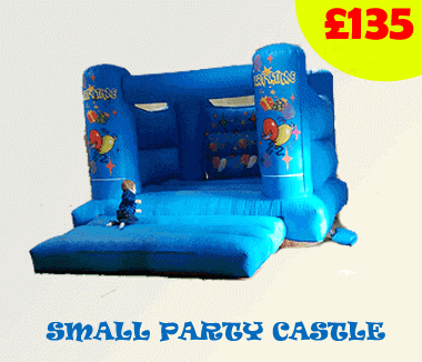 blue Bouncy Castle Hire carmarthen