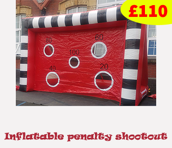 Inflatable penalty shootout