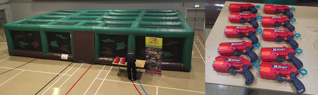 Nerf Combat Arena for Hire