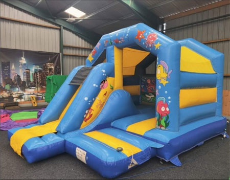 Sea Themed Combo Bouncy Castle