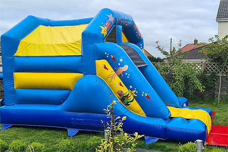 Sea Themed Combo Bouncy Castle hire