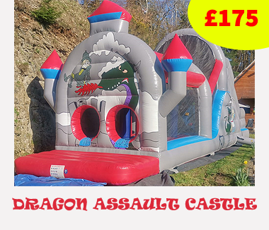 Castle Inflatable Assault Course Hire