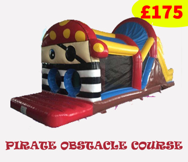 pirate obstacle course hire
