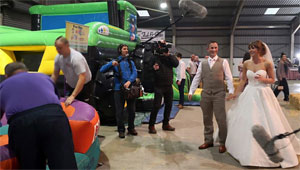 wedding entertainment and bouncy castle hire carmarthenshire