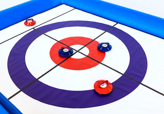 curling game hire wales
