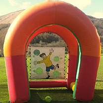 Inflatable Football Striker hire