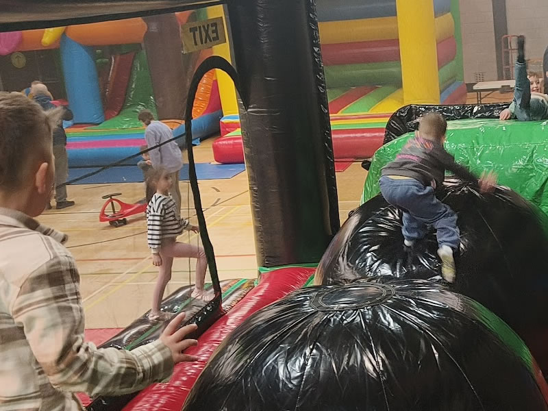 Children bouncing castle