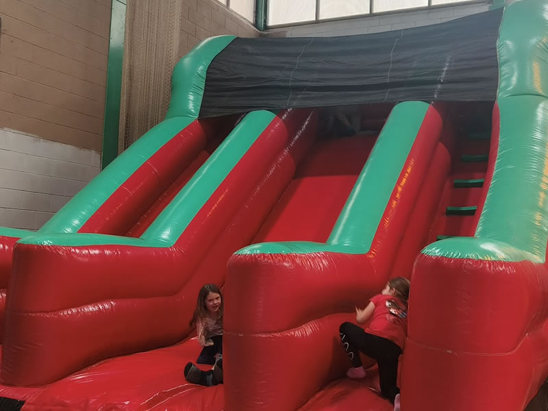 Kids inflatable slide