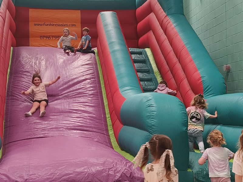 Inflatable obstacle course