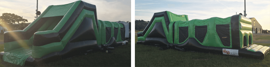 green assault course hire