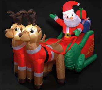 inflatable santa hire carmarthenshire