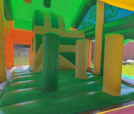 Front view of Jungle Multi Play Castle