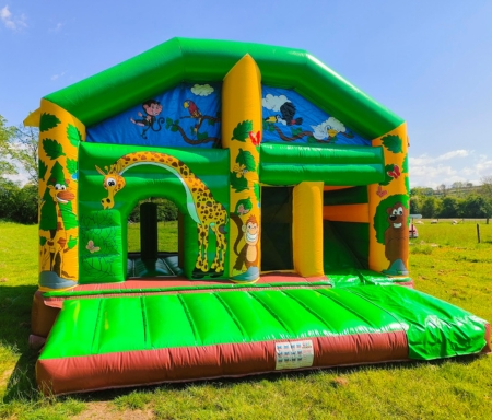 Jungle Multi Play Castle Hire Wales