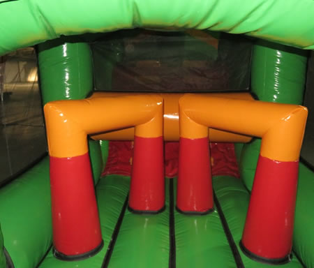 Inflatable course interior