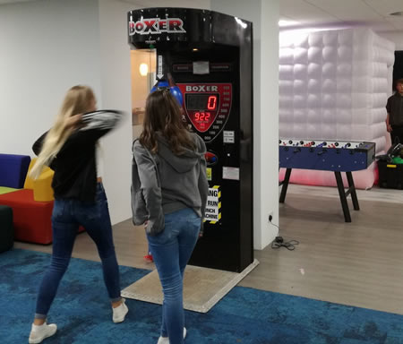 Boxing Machine Hire Parties Wales
