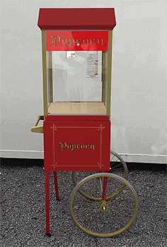 popcorn machine hire