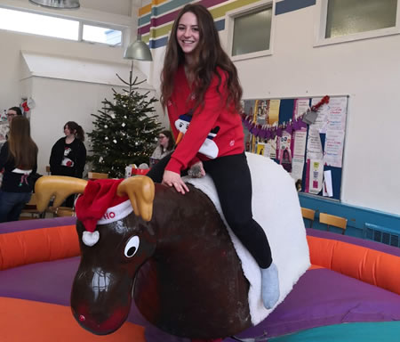 Rodeo Reindeer Hire Event Wales