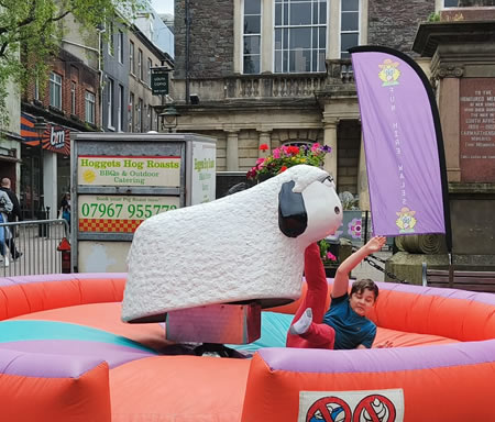 Rodeo Sheep Hire Wales