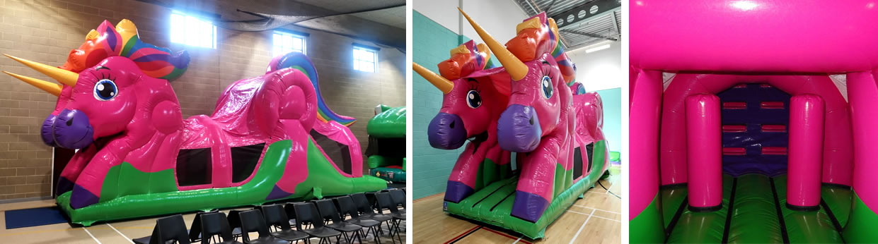 unicorn obstacle course hire