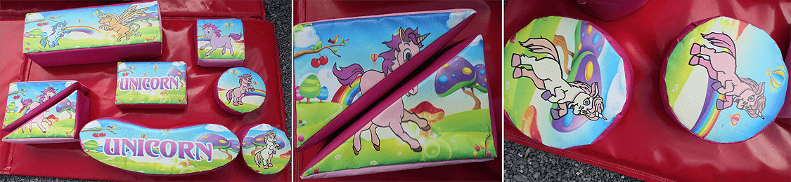 unicorn softplay set