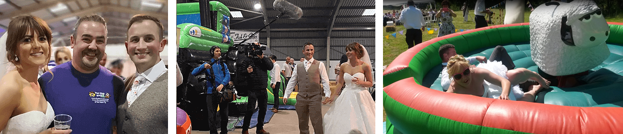 wedding fun hire carmarthen