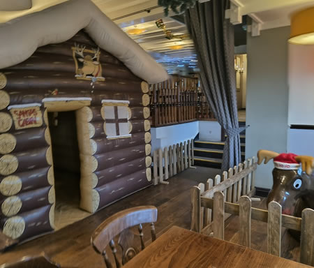 Santa’s Grotto and Rodeo Reindeer – Christmas Hire Carmarthenshire